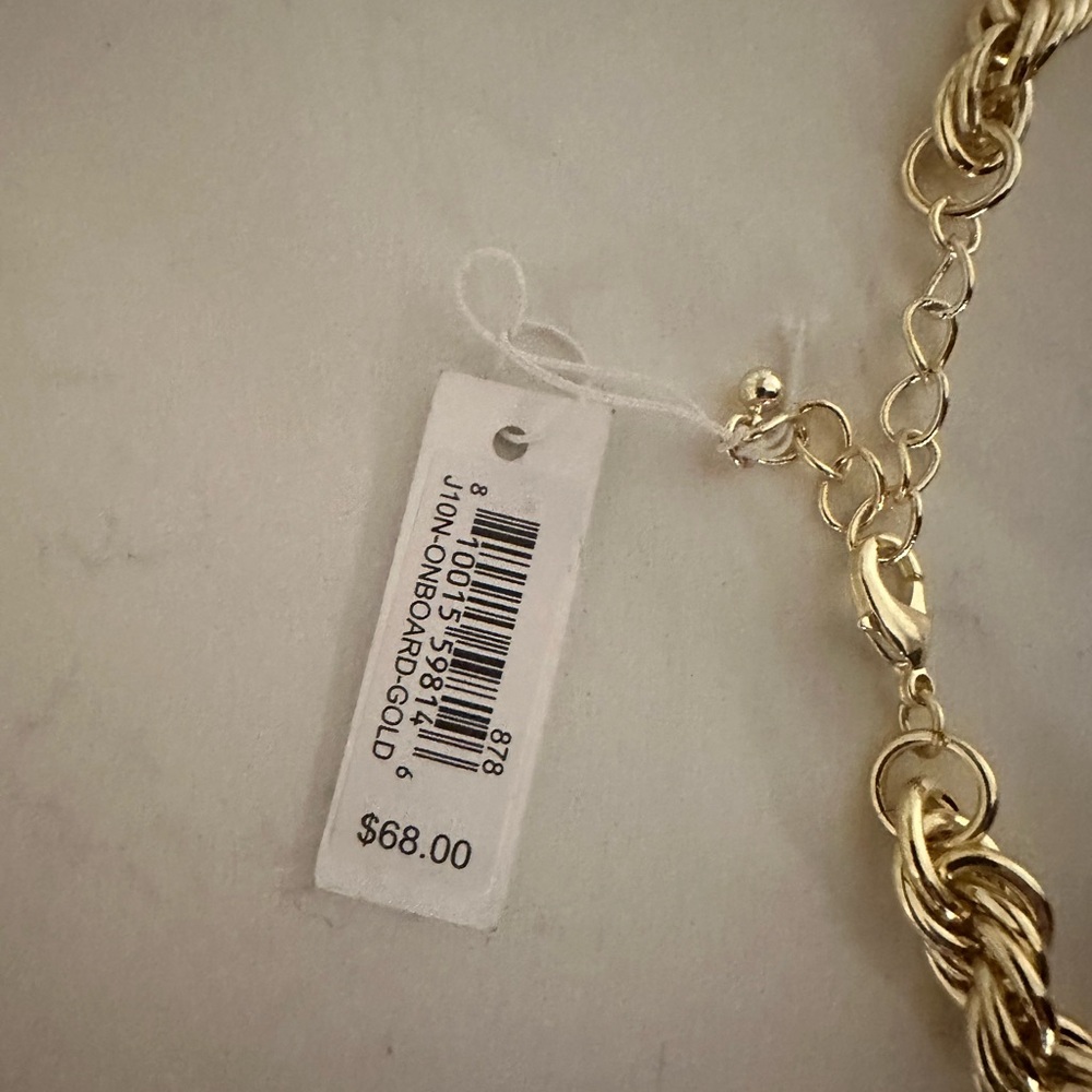 Uncommon James Braided Gold Necklace NWT - Picture 2 of 4